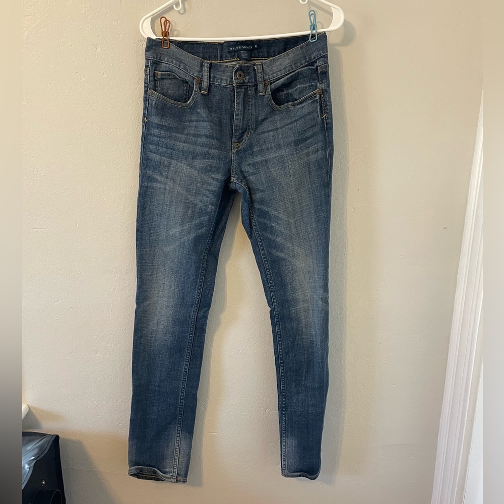 Ralph Lauren Jeans Thompson 650 Slim Fit Denim Blue Women's Waist 28